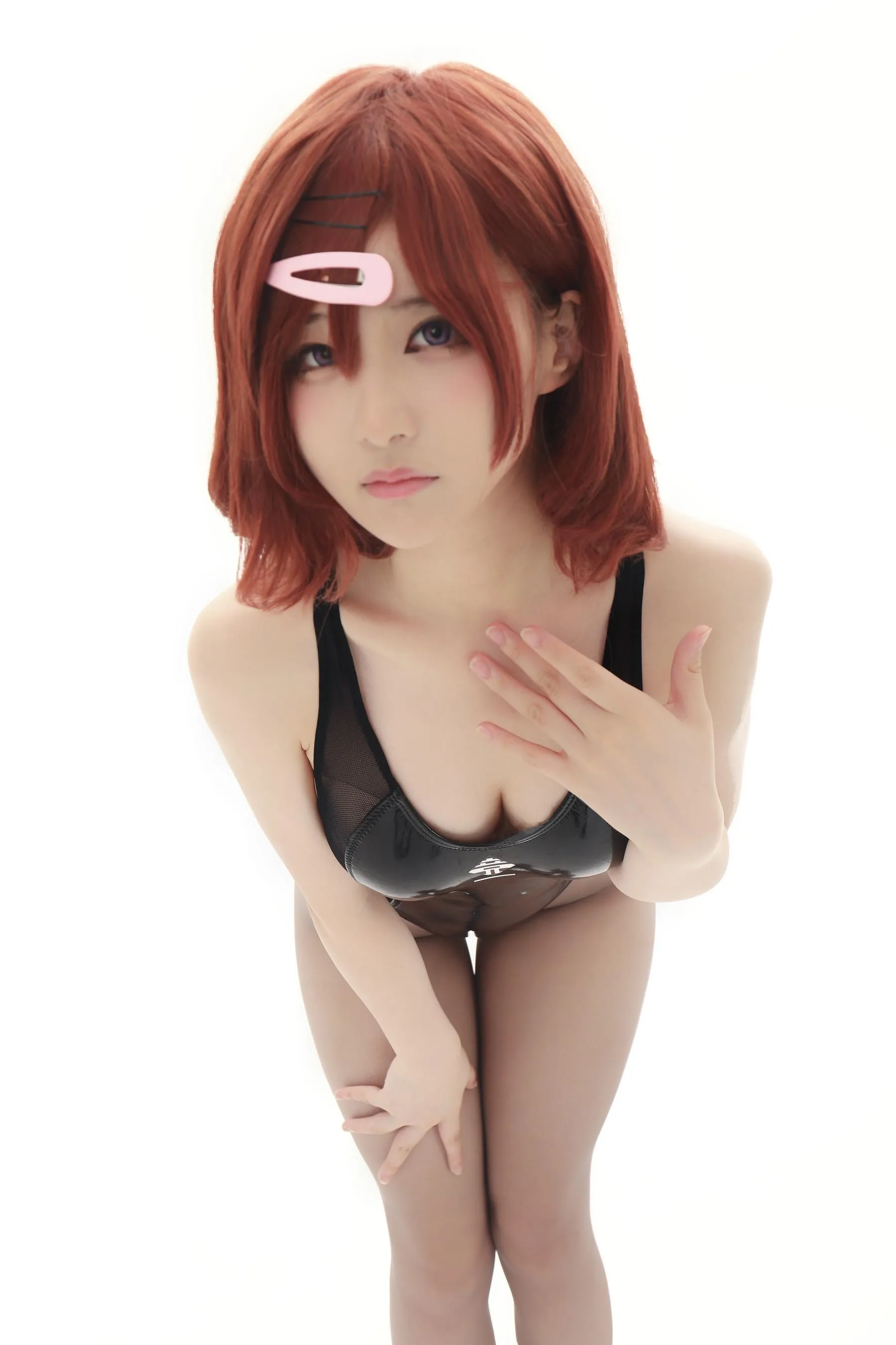幼愛youmeko – NO.03 樋口円香竞泳无衬衫灰丝 [37P]插图5